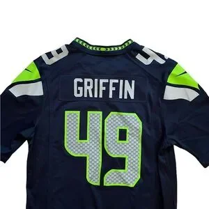 seattle seahawks shaquem griffin nike on field nfl football jersey